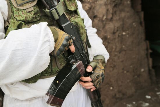 Ситуация на передовой в ЛНР