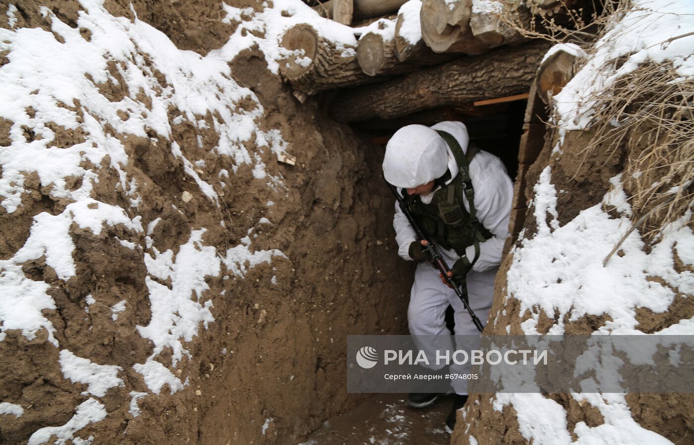 Ситуация на передовой в ЛНР
