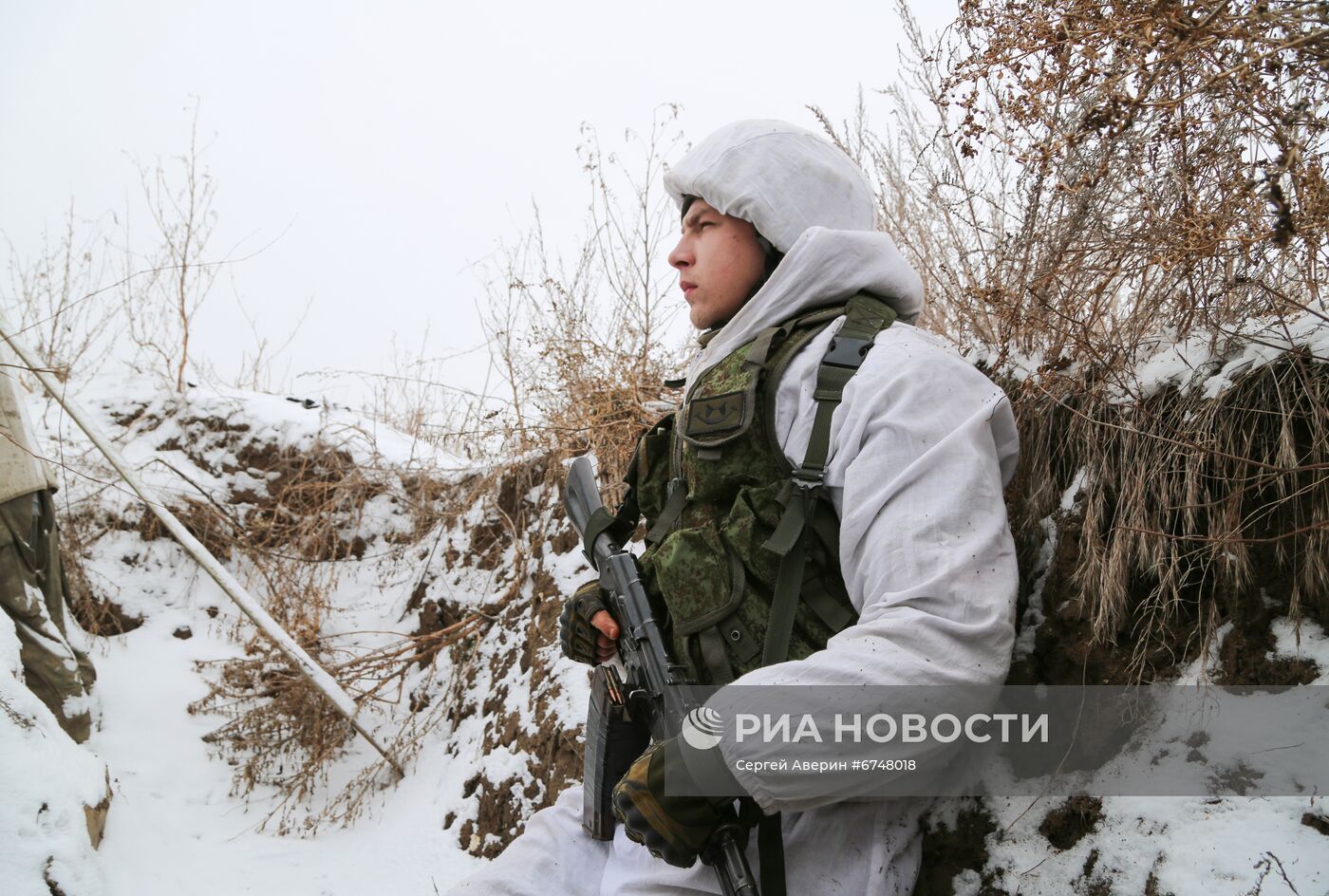 Ситуация на передовой в ЛНР