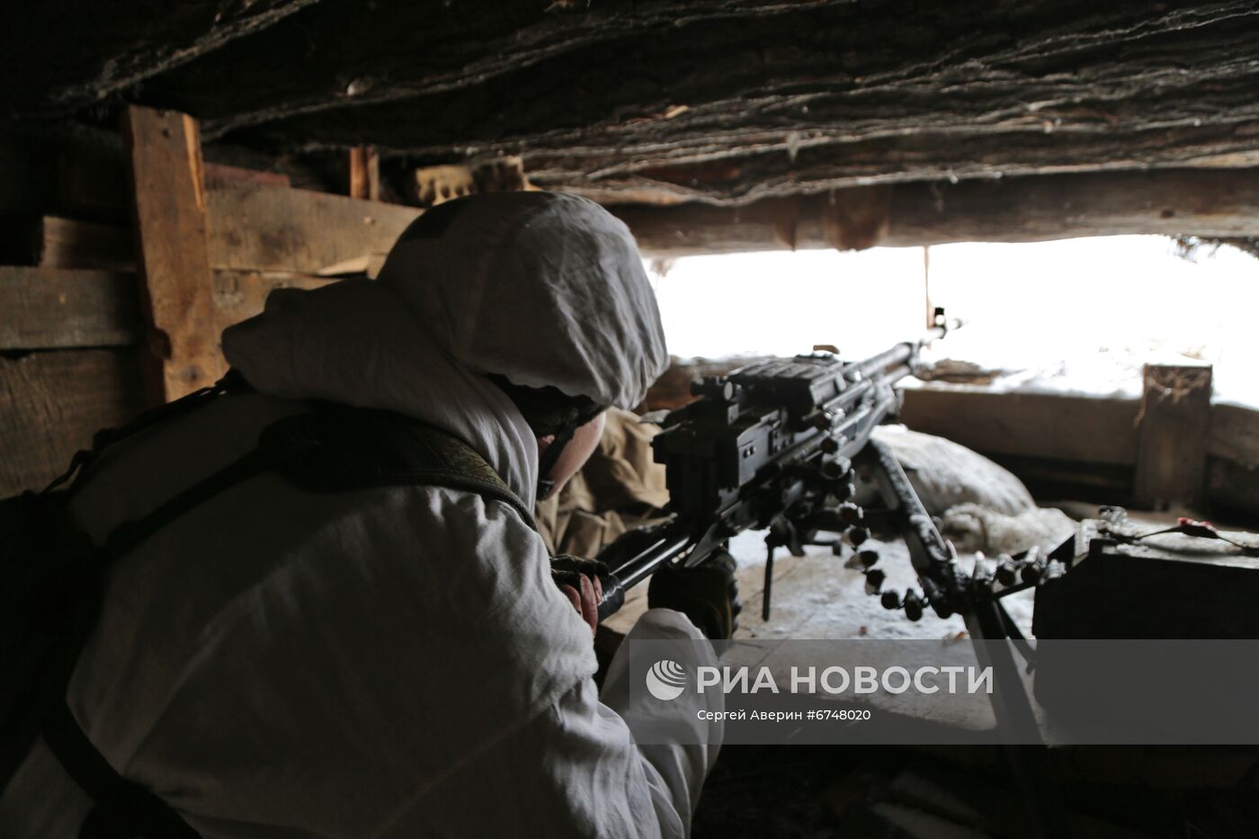 Ситуация на передовой в ЛНР