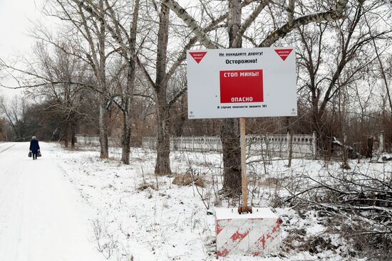 Ситуация на передовой в ЛНР