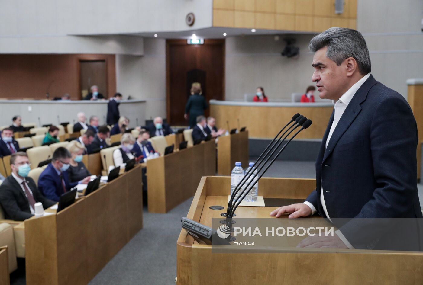 Пленарное заседание Госдумы РФ