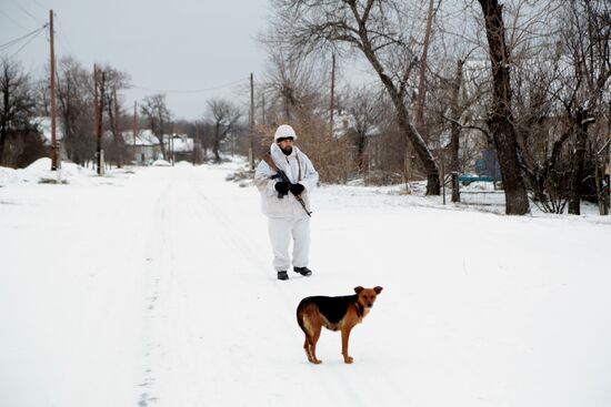 Ситуация на передовой в ЛНР