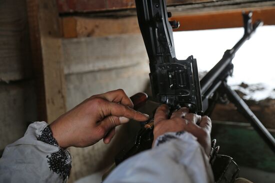 Ситуация на передовой в ЛНР