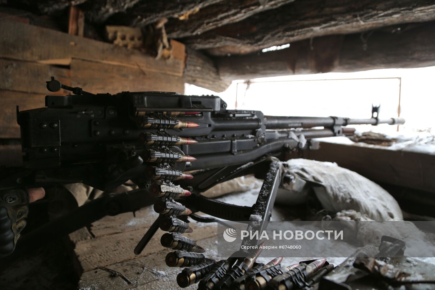 Ситуация на передовой в ЛНР