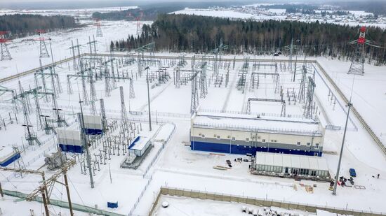 Церемония открытия Кольско-Карельской транзитной электроподстанции