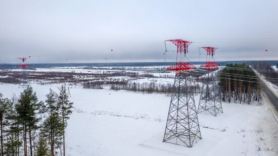 Церемония открытия Кольско-Карельской транзитной электроподстанции