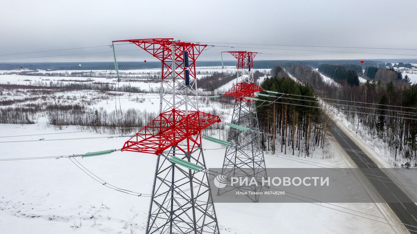 Церемония открытия Кольско-Карельской транзитной электроподстанции