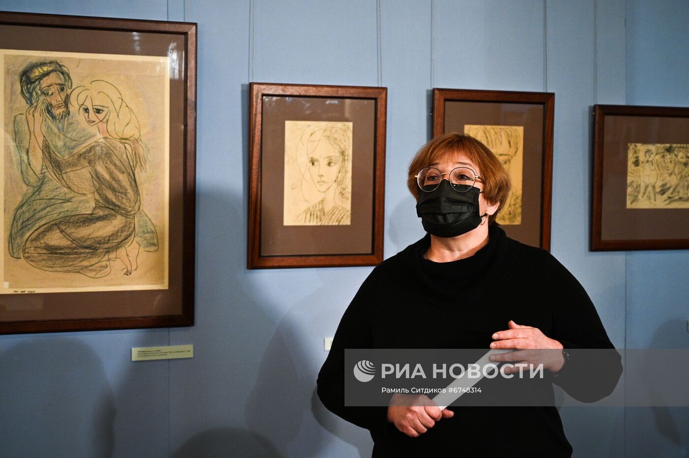 Выставка к 70-летию со дня рождения художницы Н. Рушевой