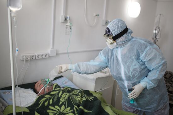 Лечение пациентов с COVID-19 в Красноармейской ЦРБ Краснодарского края