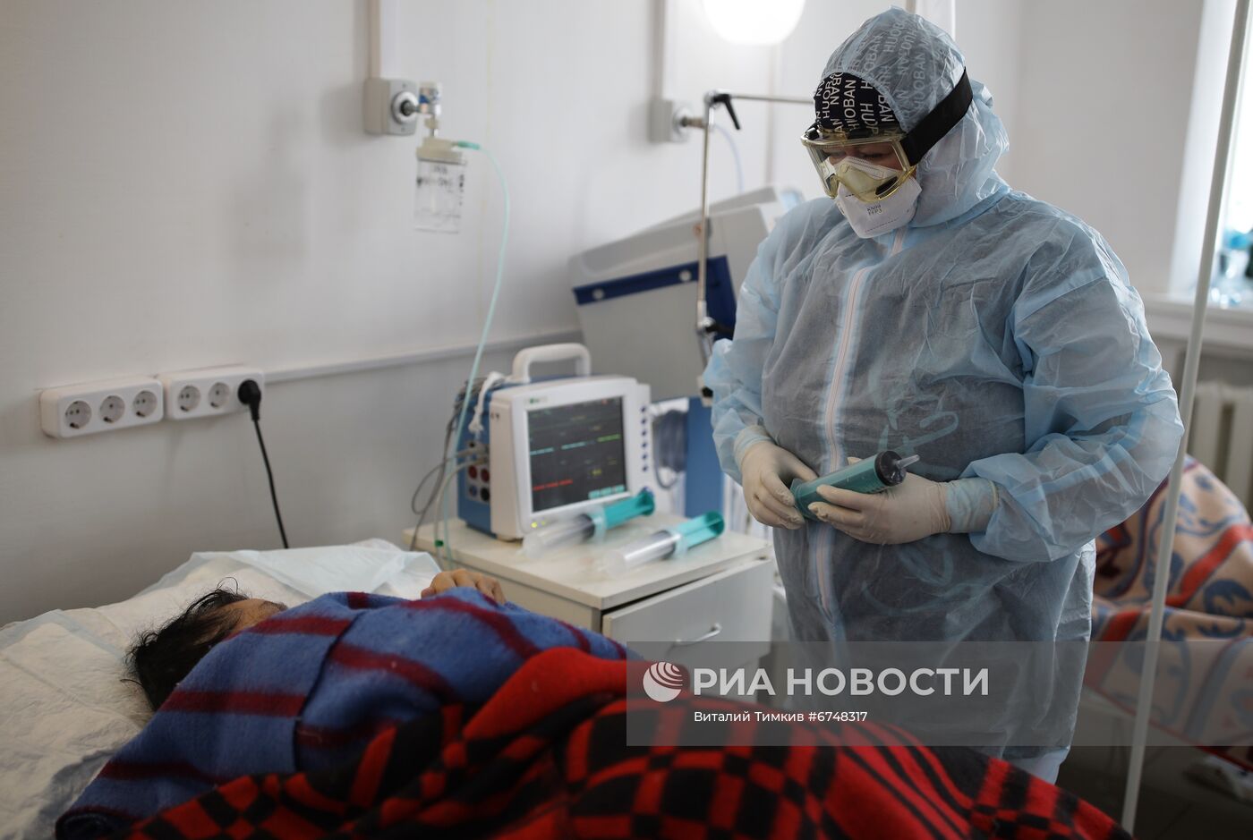 Лечение пациентов с COVID-19 в Красноармейской ЦРБ Краснодарского края