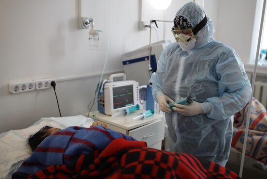 Лечение пациентов с COVID-19 в Красноармейской ЦРБ Краснодарского края