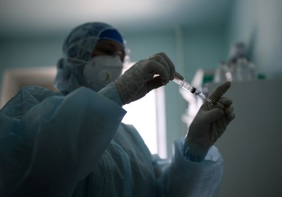 Лечение пациентов с COVID-19 в Красноармейской ЦРБ Краснодарского края