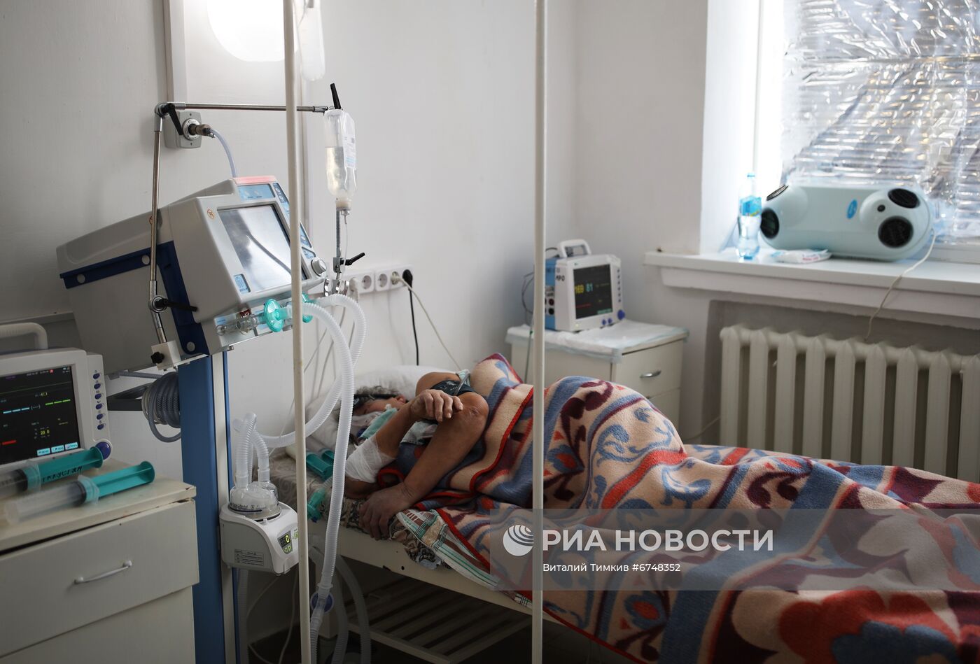 Лечение пациентов с COVID-19 в Красноармейской ЦРБ Краснодарского края