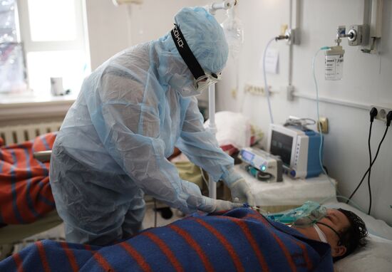 Лечение пациентов с COVID-19 в Красноармейской ЦРБ Краснодарского края