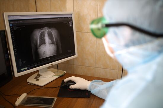 Лечение пациентов с COVID-19 в Красноармейской ЦРБ Краснодарского края