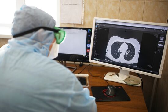 Лечение пациентов с COVID-19 в Красноармейской ЦРБ Краснодарского края