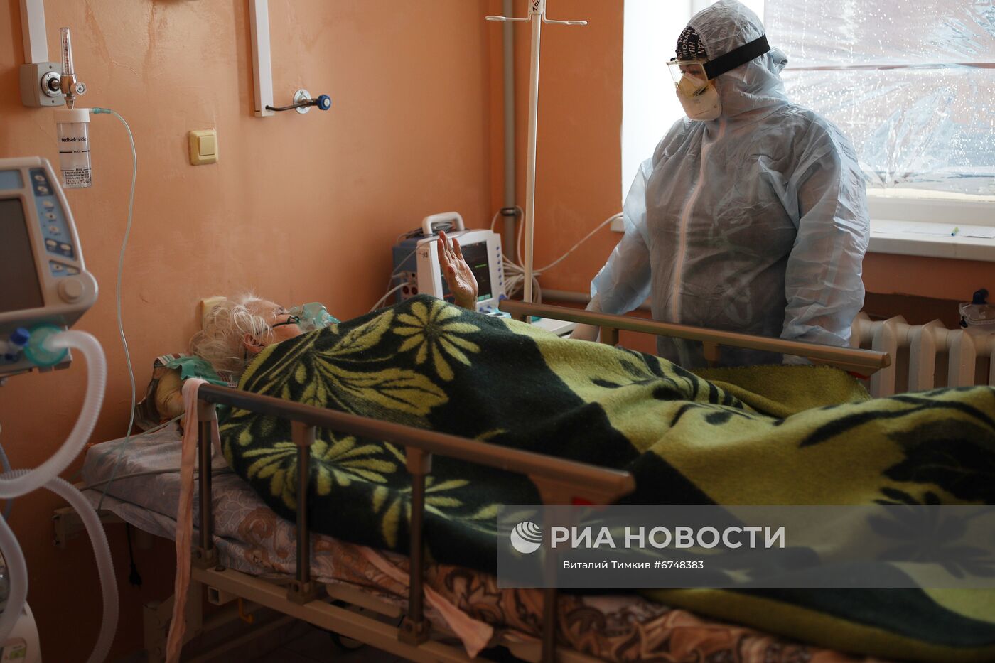 Лечение пациентов с COVID-19 в Красноармейской ЦРБ Краснодарского края