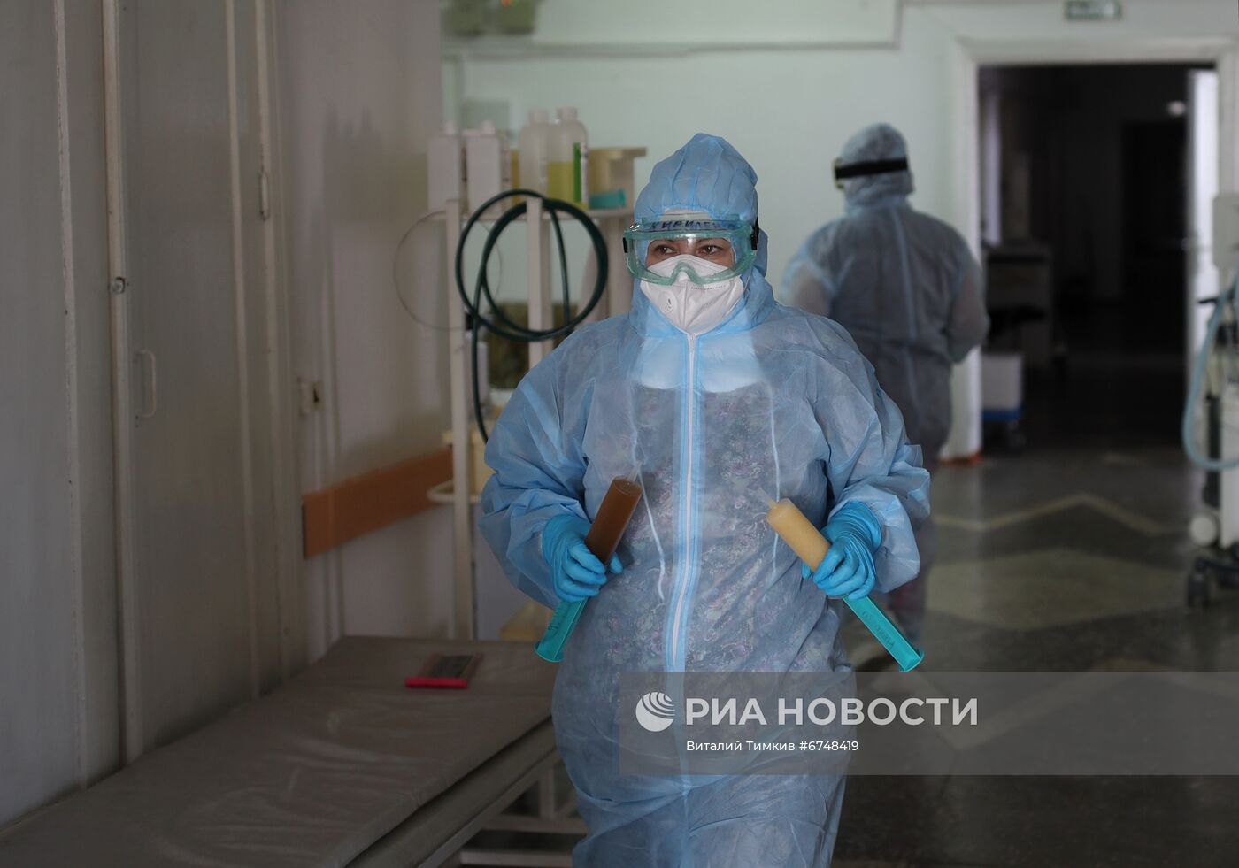 Лечение пациентов с COVID-19 в Красноармейской ЦРБ Краснодарского края