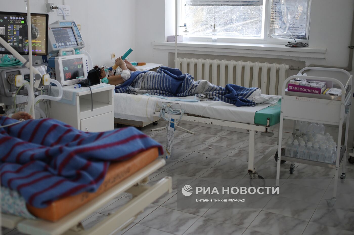 Лечение пациентов с COVID-19 в Красноармейской ЦРБ Краснодарского края