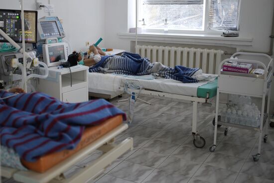 Лечение пациентов с COVID-19 в Красноармейской ЦРБ Краснодарского края