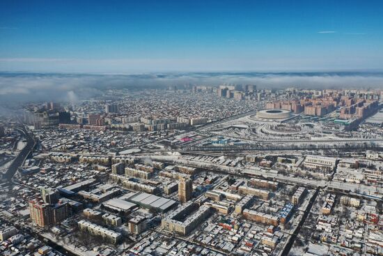 Снег в Краснодаре