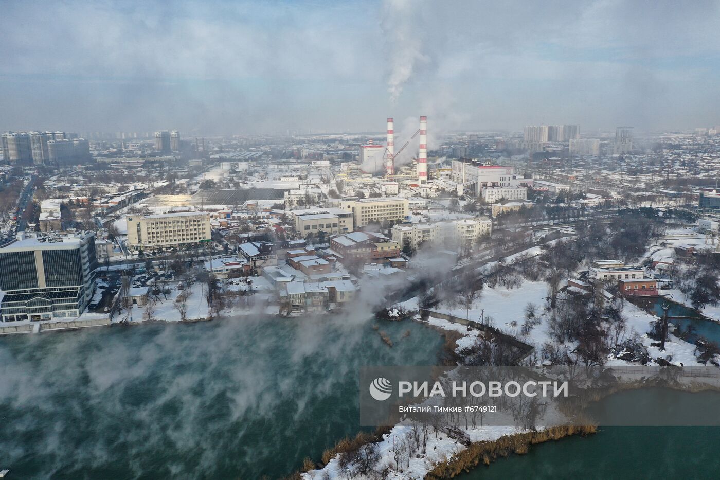 Снег в Краснодаре