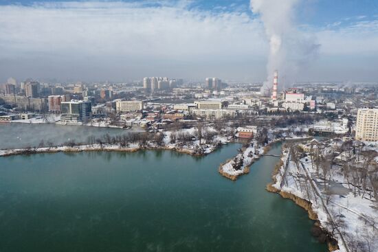 Снег в Краснодаре