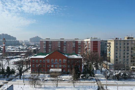 Снег в Краснодаре