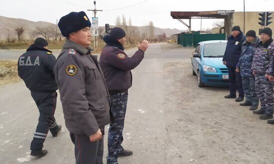 Ситуация на киргизско-таджикской границе