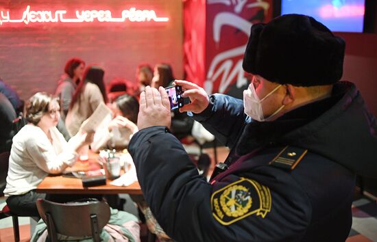 Рейд по заведениям общепита на предмет выполнения санитарно-эпидемиологических требований