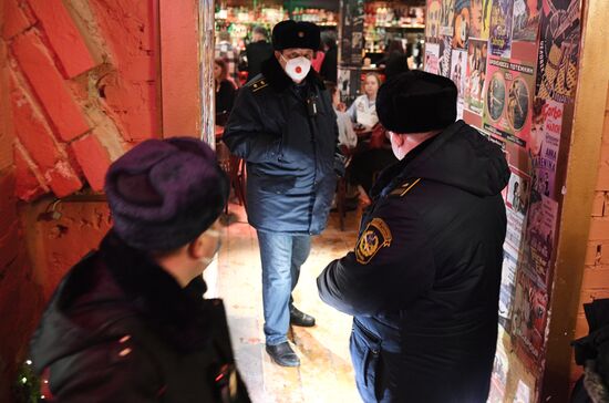 Рейд по заведениям общепита на предмет выполнения санитарно-эпидемиологических требований