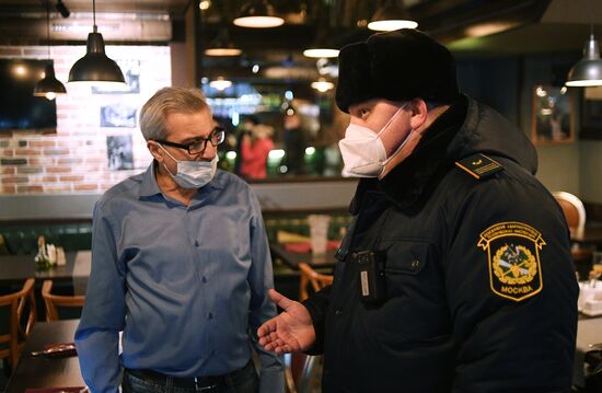 Рейд по заведениям общепита на предмет выполнения санитарно-эпидемиологических требований