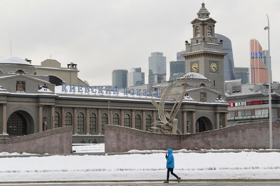 Киевский вокзал в Москве