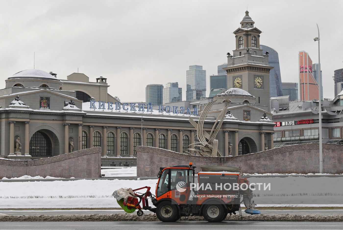 Киевский вокзал в Москве