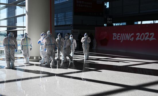 Олимпиада-2022. Работа аэропорта "Шоуду" в Пекине