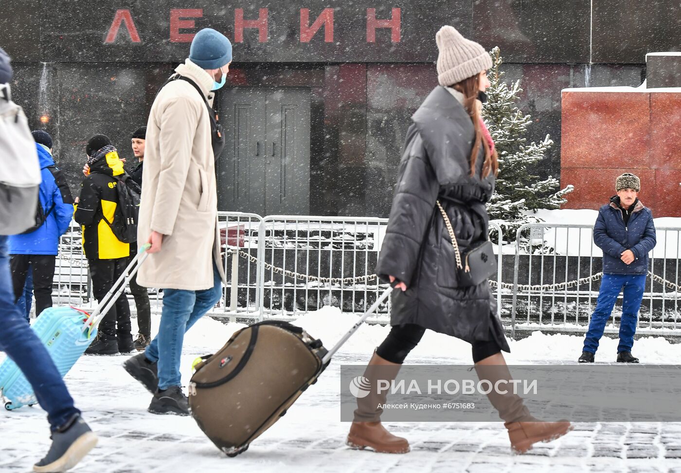 Мавзолей Ленина  закрыт для проведения профилактических работ