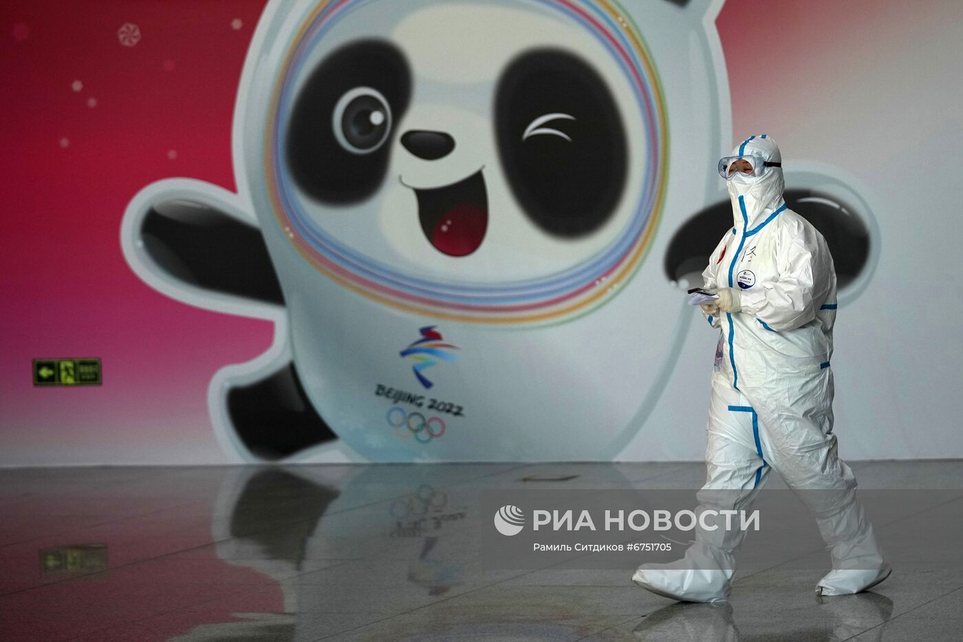Олимпиада-2022. Работа аэропорта "Шоуду" в Пекине