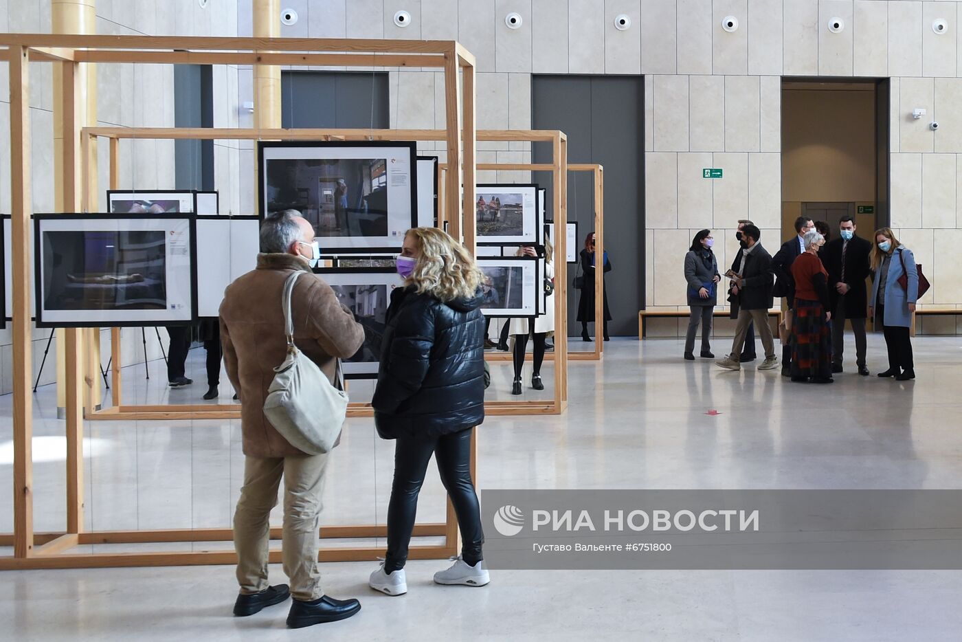 Открытие выставки победителей конкурса им. Андрея Стенина в Мадриде