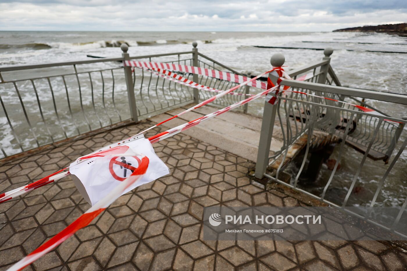 Последствия циклона "Надя" в Калининградской области