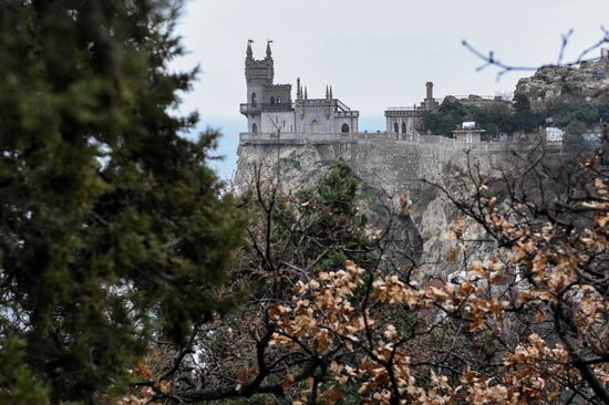 Замок "Ласточкино гнездо" в Крыму