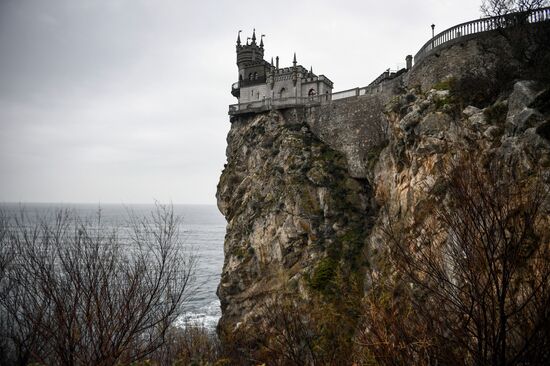 Замок "Ласточкино гнездо" в Крыму