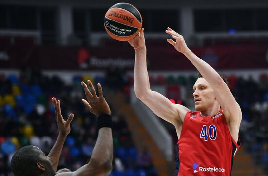 Баскетбол. Евролига. Матч ЦСКА - "Анадолу Эфес"