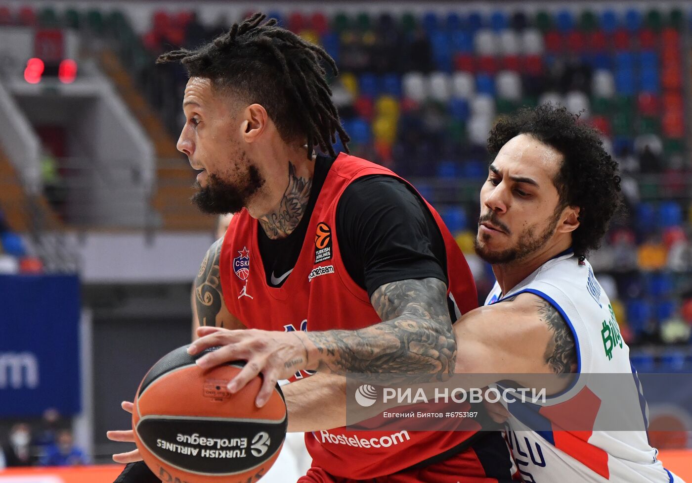 Баскетбол. Евролига. Матч ЦСКА - "Анадолу Эфес"
