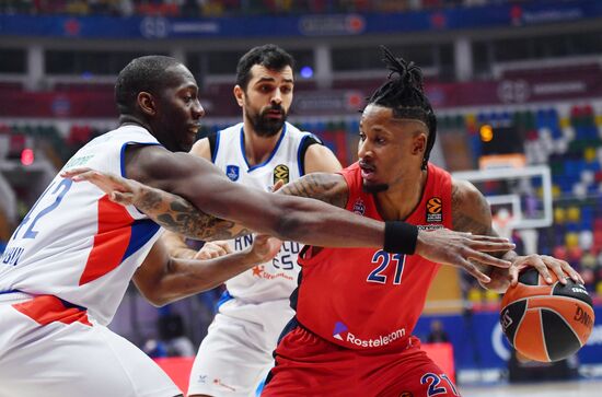 Баскетбол. Евролига. Матч ЦСКА - "Анадолу Эфес"