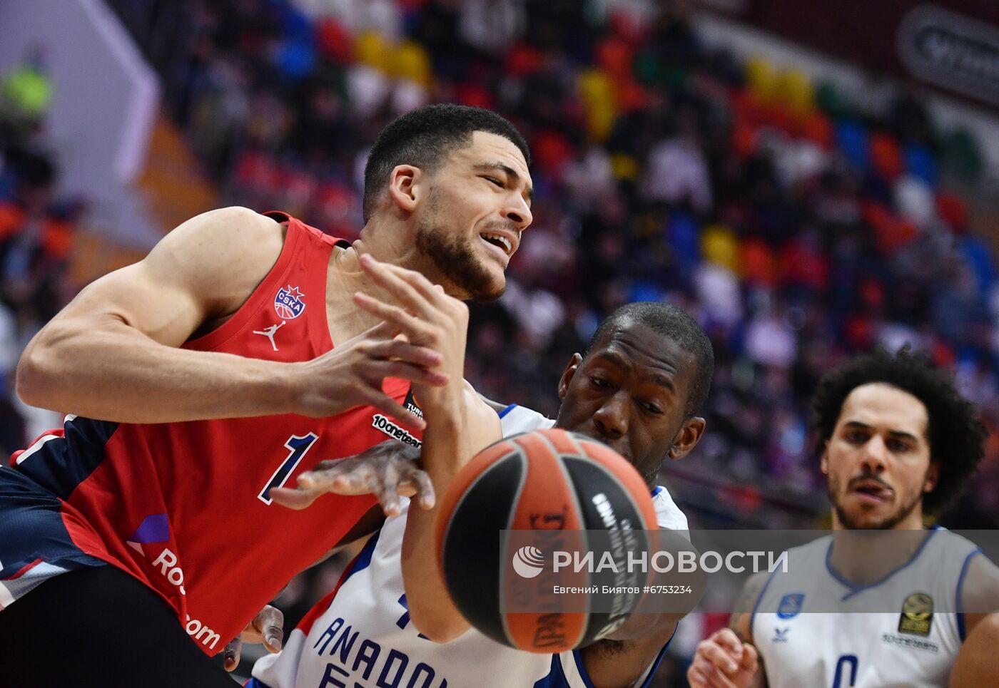 Баскетбол. Евролига. Матч ЦСКА - "Анадолу Эфес"