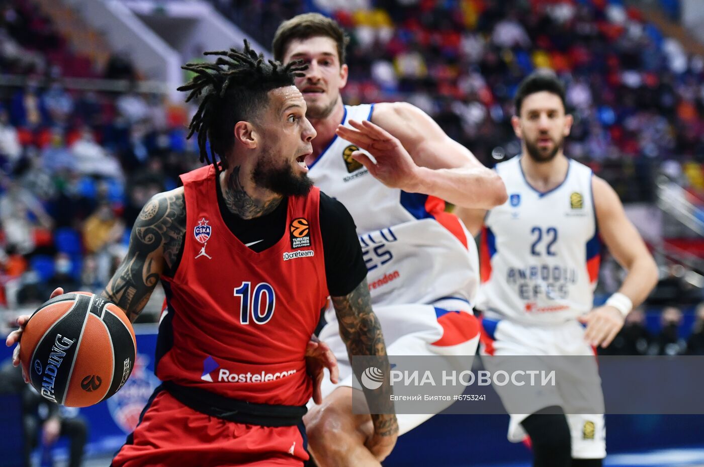 Баскетбол. Евролига. Матч ЦСКА - "Анадолу Эфес"
