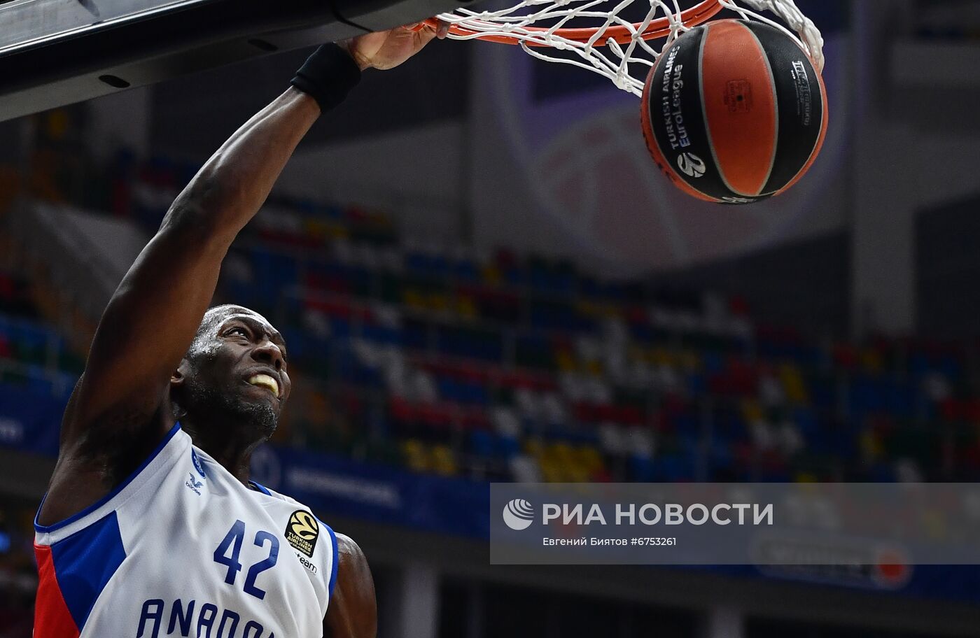 Баскетбол. Евролига. Матч ЦСКА - "Анадолу Эфес"