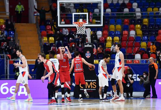 Баскетбол. Евролига. Матч ЦСКА - "Анадолу Эфес"