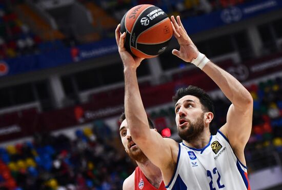 Баскетбол. Евролига. Матч ЦСКА - "Анадолу Эфес"